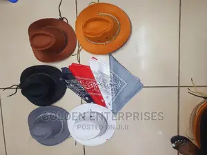 Kids Cowboy Hats + Bandana ( Can Be Sold Separately )