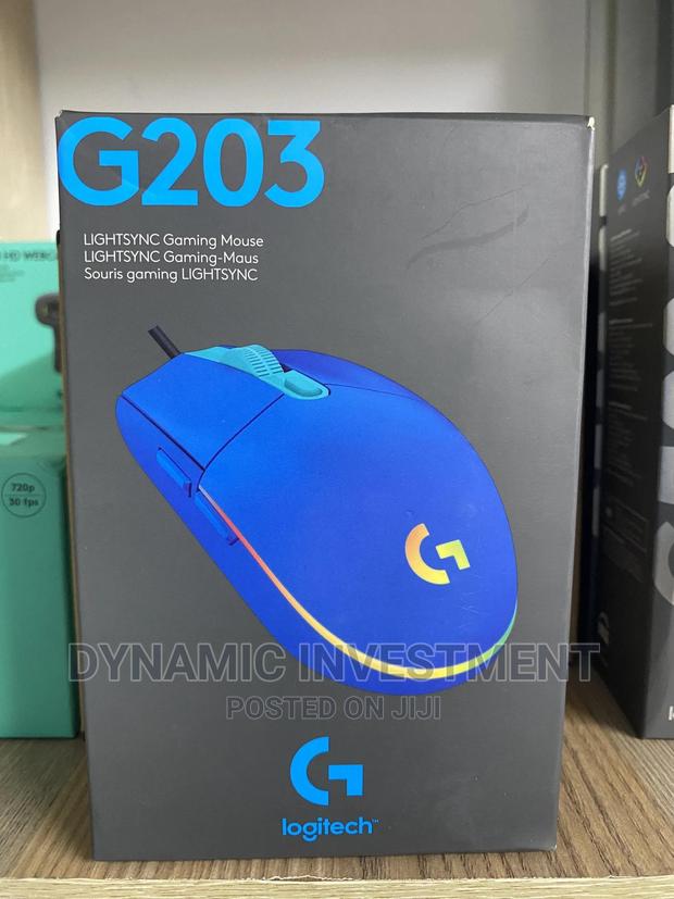 Logitech G203 LIGHTSYNC Wired Gaming Mouse, 8,000 DPI - thumbnail 2
