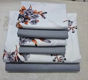 7 by 8 Cotton Bedsheet 
Two Bedsheets With Four Pillowcases