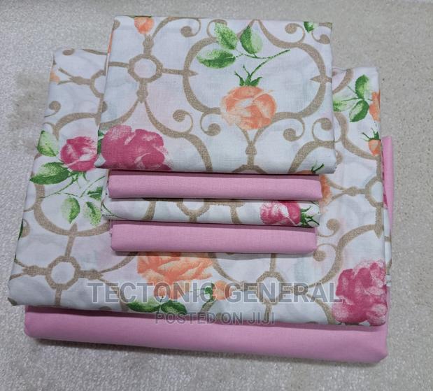 7 by 8 Cotton Bedsheet Two Bedsheets With Four Pillowcases - thumbnail 5