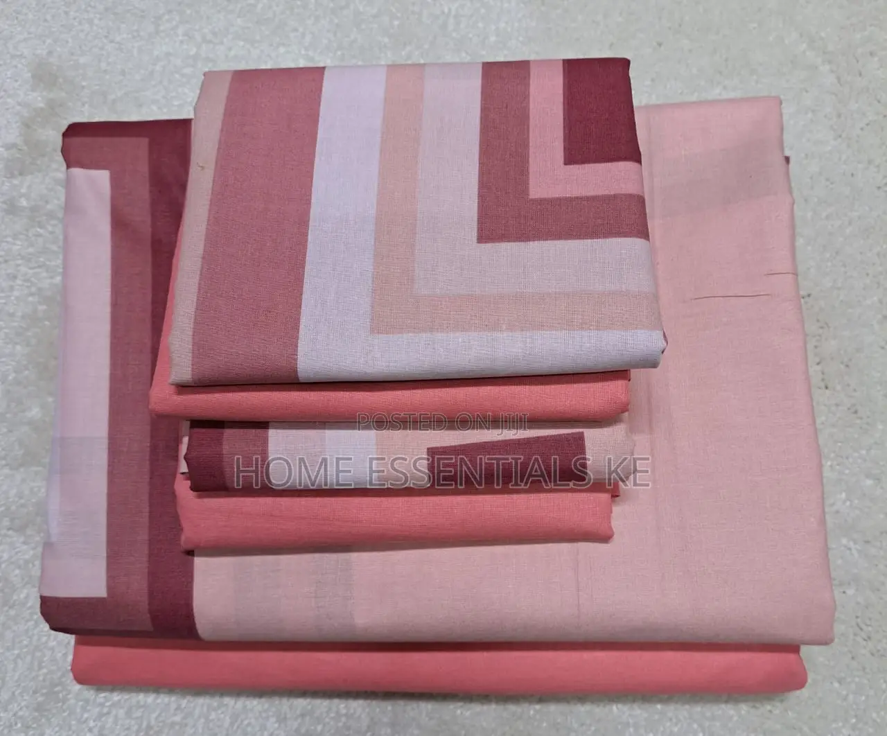 7 by 8 Cotton Bedsheet 
Two Bedsheets With Four Pillowcases