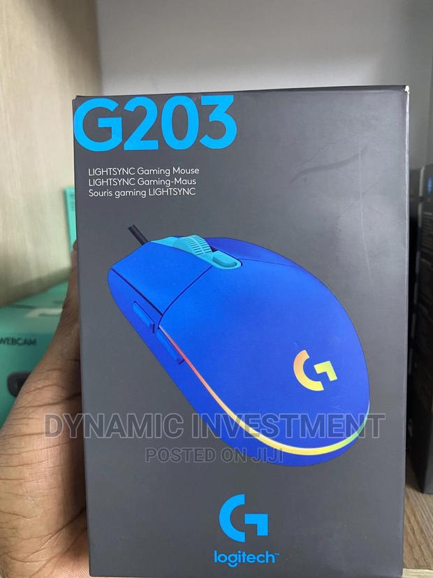 Logitech G203 LIGHTSYNC Wired Gaming Mouse, - main view