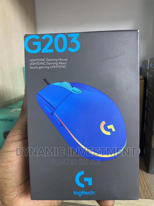 Logitech G203 LIGHTSYNC Wired Gaming Mouse, - thumbnail 3