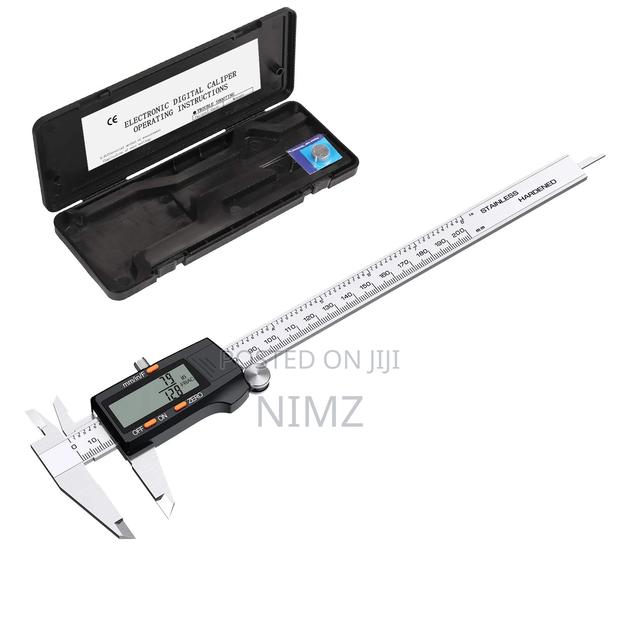 Digital Vernier Caliper 200 Mm/ 8 Inch Stainless Steel Elect