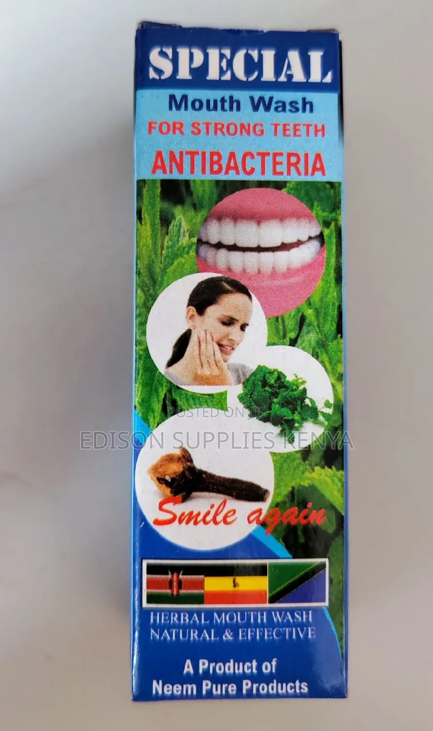 Herbal Mouth Wash Bad Breath Strong Teeth