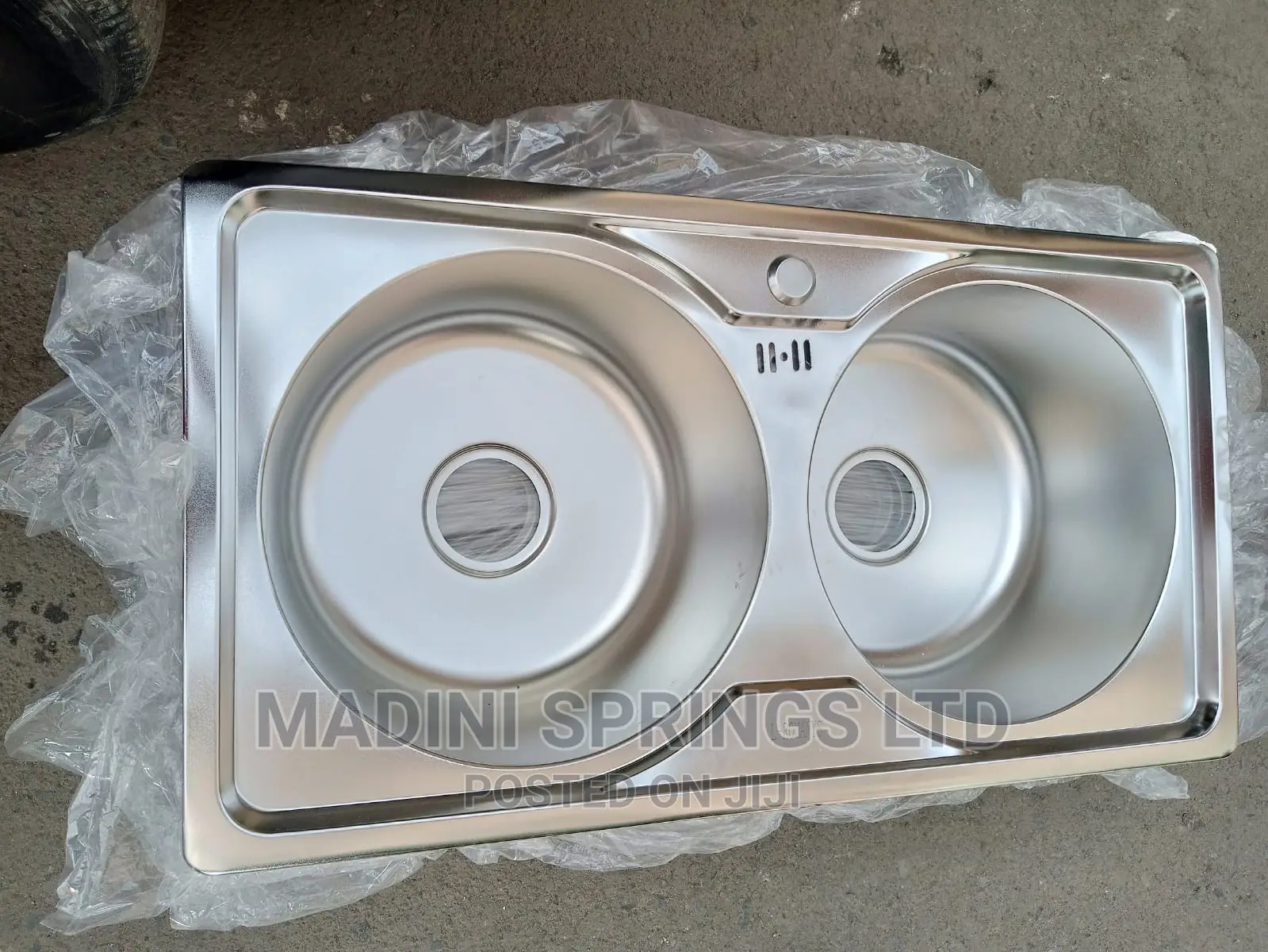 Stainless Steel Chrome Metallic Sinks + Waste(Heavy Gauge)