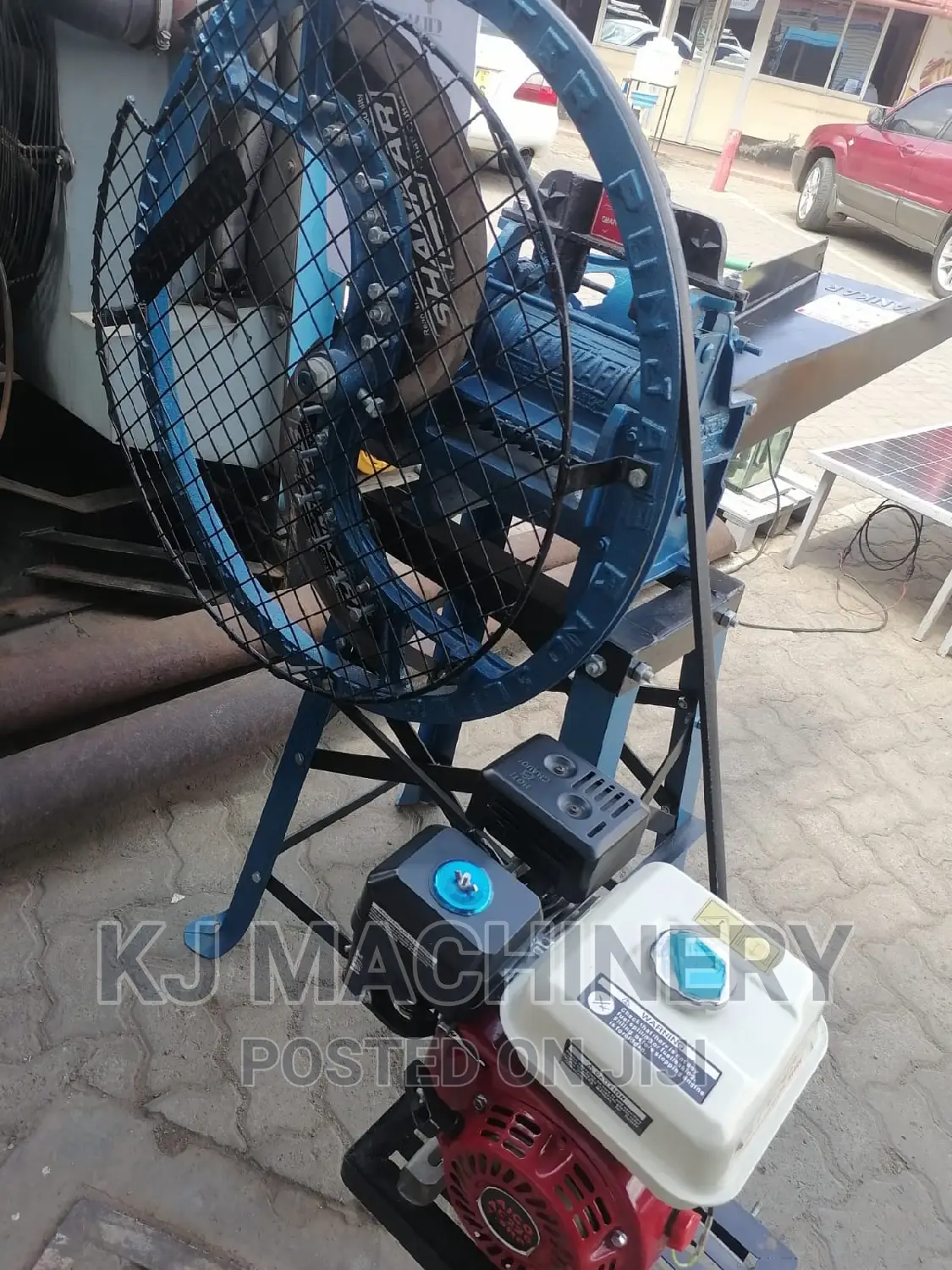 Petrol Powered Two Blade Chaff Cutter-Quality Shankar Brand.