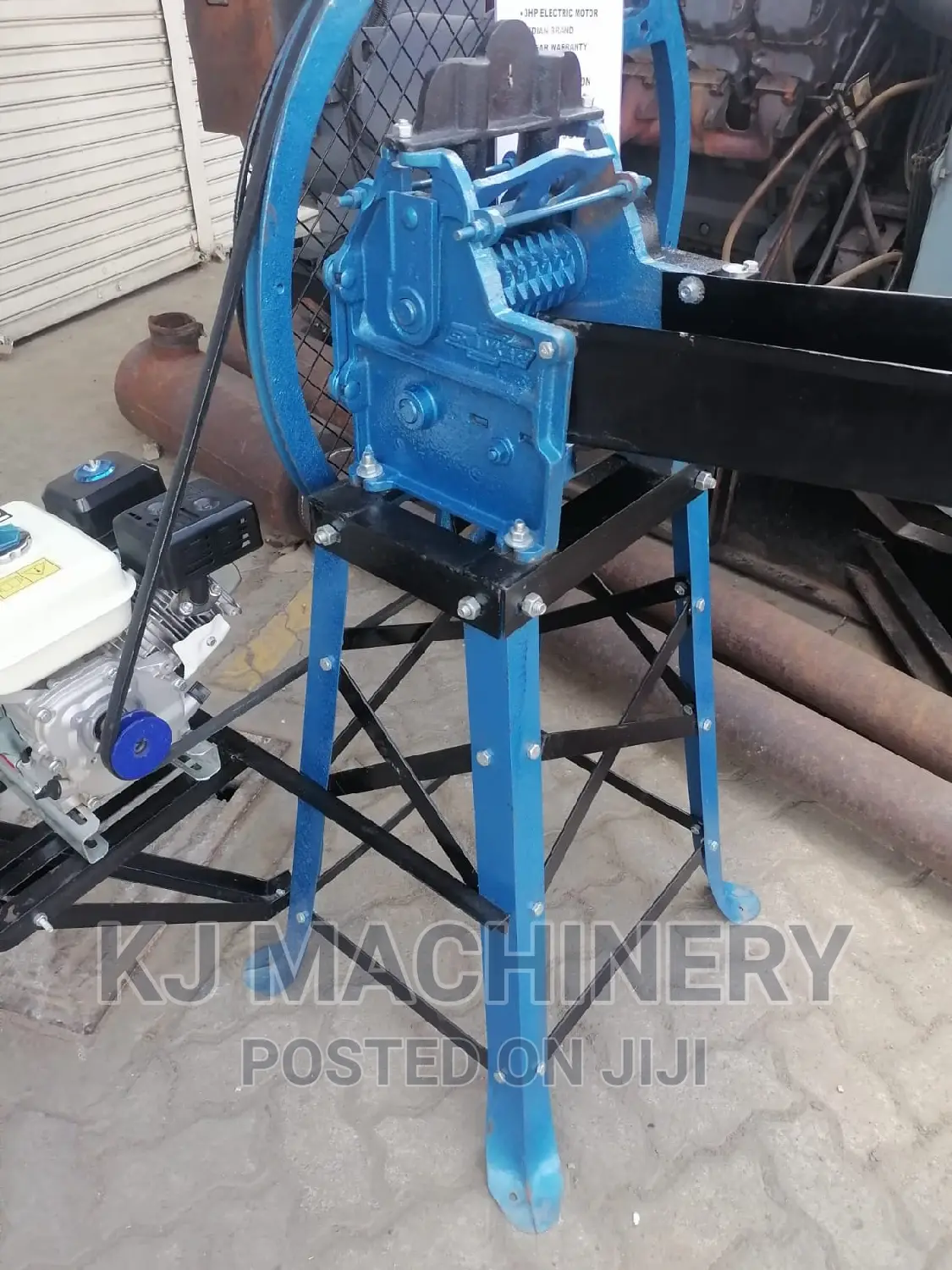 Petrol Powered Two Blade Chaff Cutter-Quality Shankar Brand.