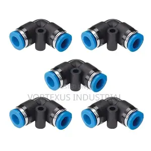 Elbow 6mm by 6mm Push PU