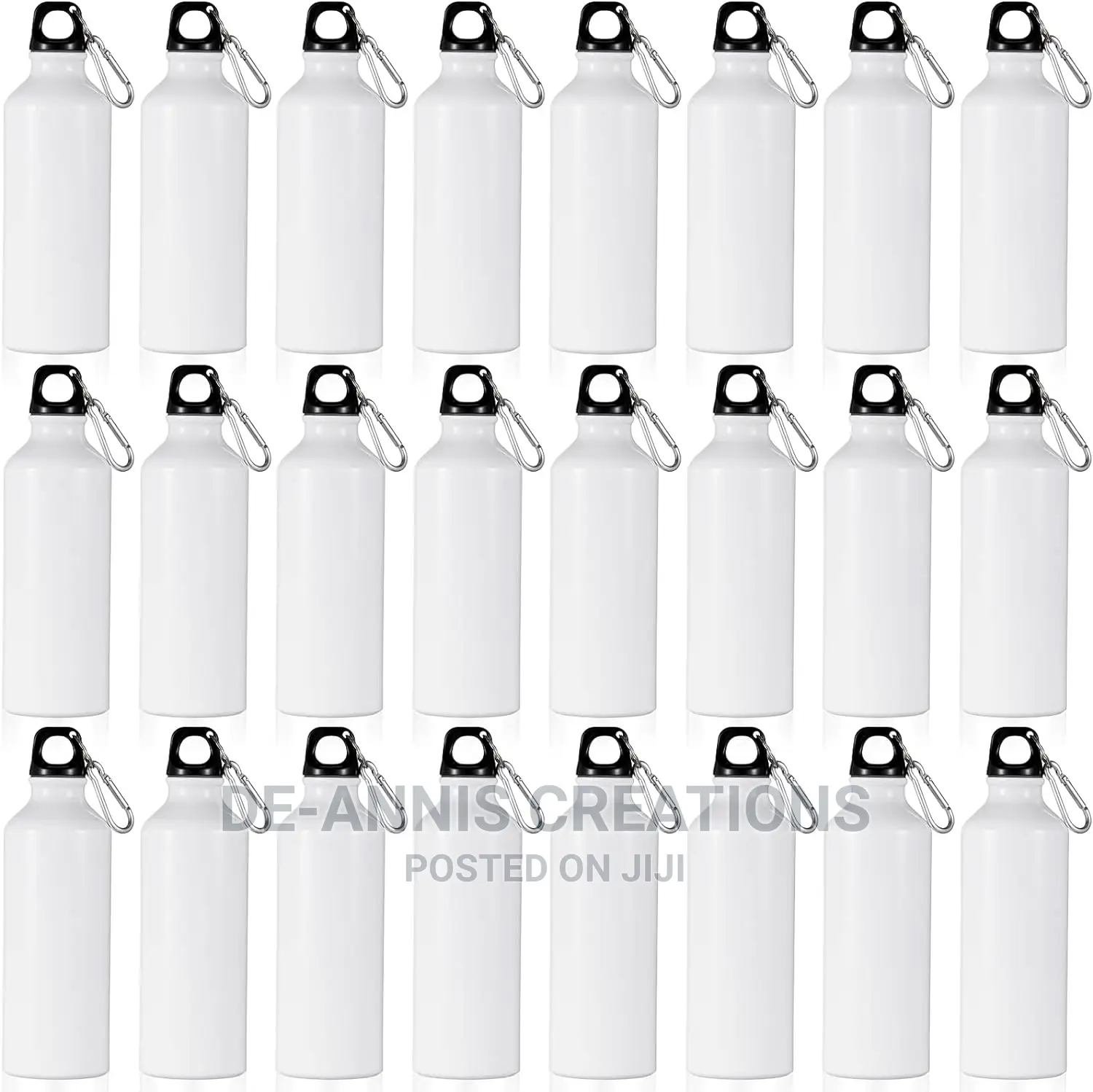White 750ml Sublimation Bottle