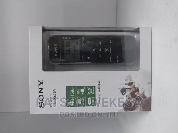 Sony Icd-Px470 Digital Voice Recorder With Usb - main view