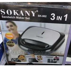 Sokany 3in1 Sandwich Maker Available
