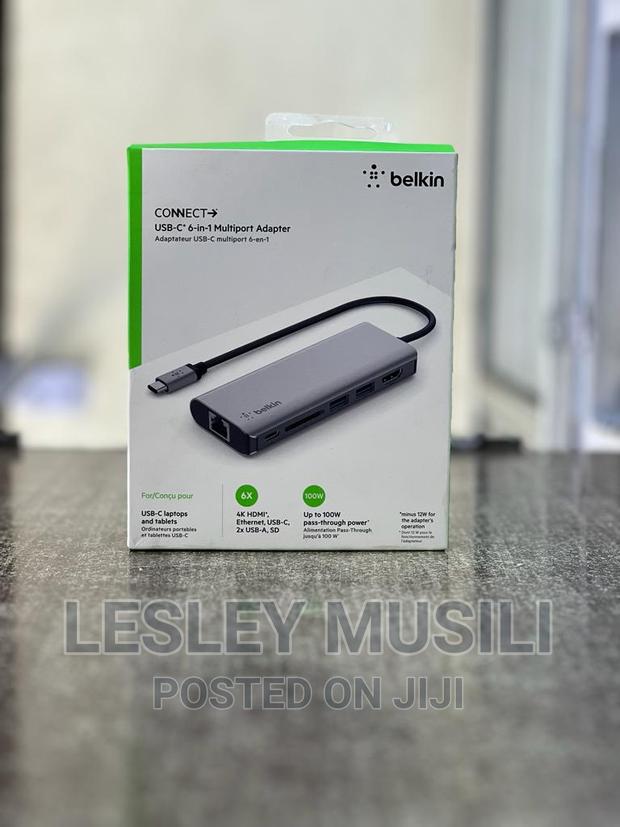 Connect USB-C 6-in-1 Multiport Adapter
