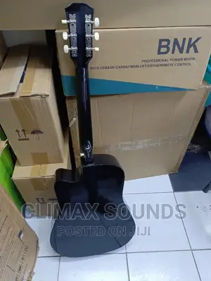 Semi Acoustic Guitar Black 