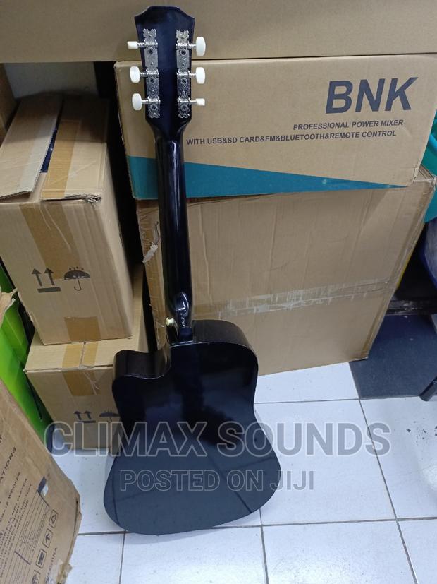 Semi Acoustic Guitar Black - thumbnail 3