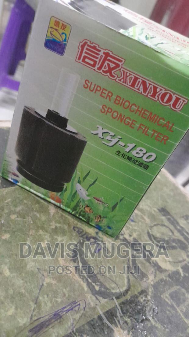 Aquarium Poly Filter Biochemical Sponge Filter 8x14cm - thumbnail 3