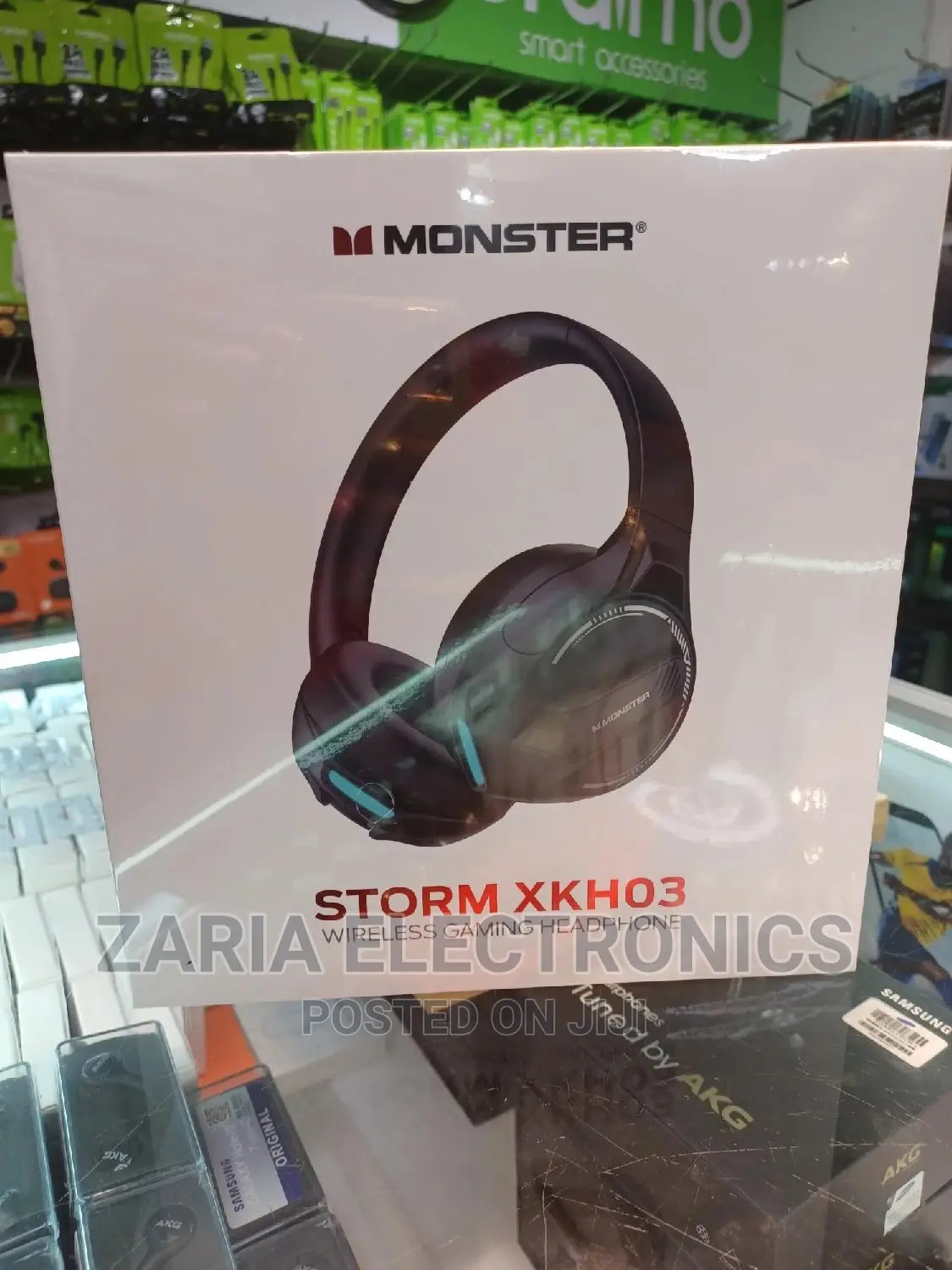 Monster Wireless Headphones Storm XKHO3