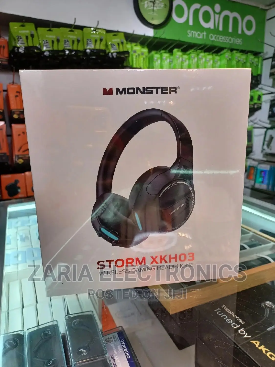 Monster Wireless Headphones Storm XKHO3
