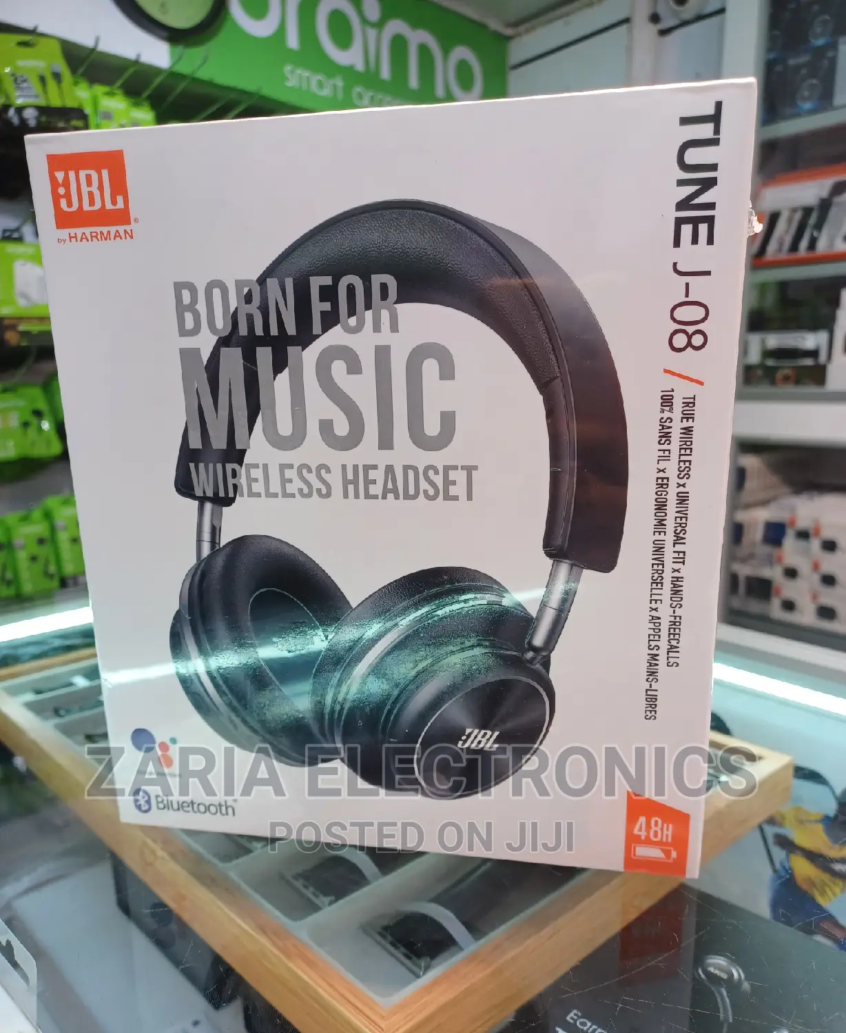 JBL Tune J08 Wireless Bluetooth Headphones