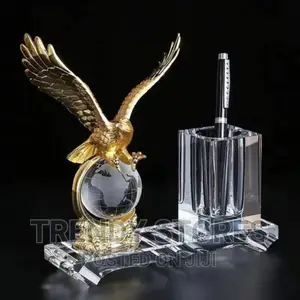 Creative Crystal Pen Office Organizer