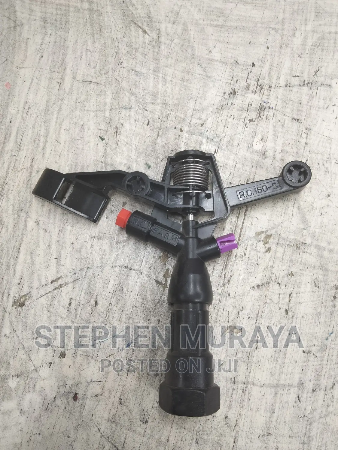 Red Purple Sprinkler 3⁄4
