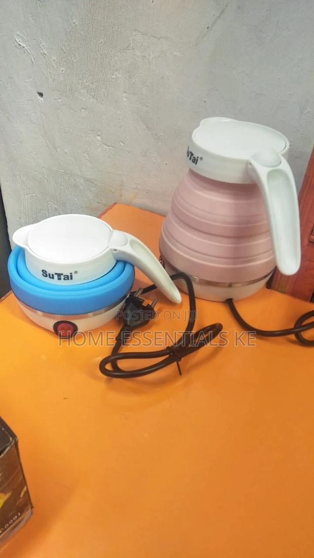 *600ml 600W Foldable Electric Kettle -Silicone - thumbnail 3