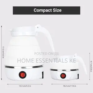 *600ml 600W Foldable Electric Kettle -Silicone