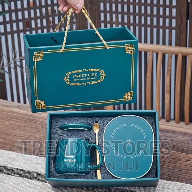 Coffee Mug Gift With Warmer - main view