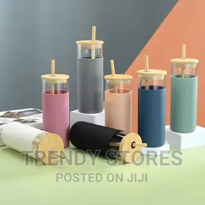 High Quality Glass Smoothie Cup