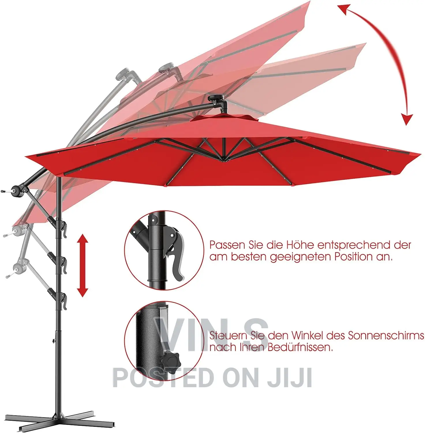 Patio Umbrellas_ Patio Umbrellas_ Solar-Led Patio Umbrellas°