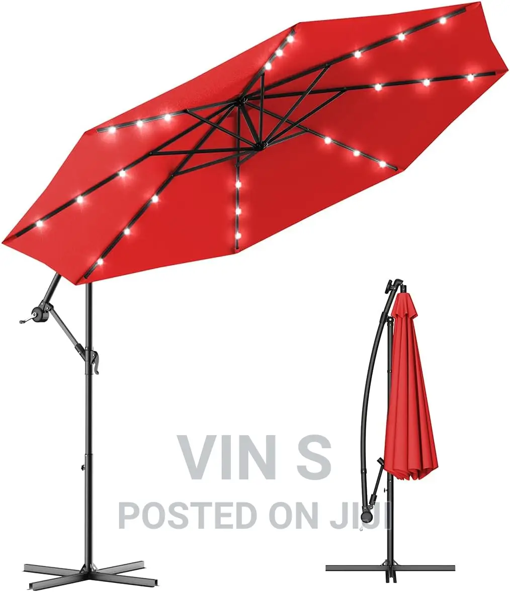Patio Umbrella; Solar-Led Patio Umbrella; Patio Umbrella°