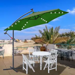 Patio Umbrellas# Patio Umbrellas# Solar-Led Patio Umbrellas°