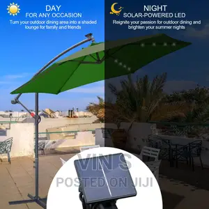 Patio Umbrellas* Patio Umbrellas* Solar-Led Patio Umbrellas°