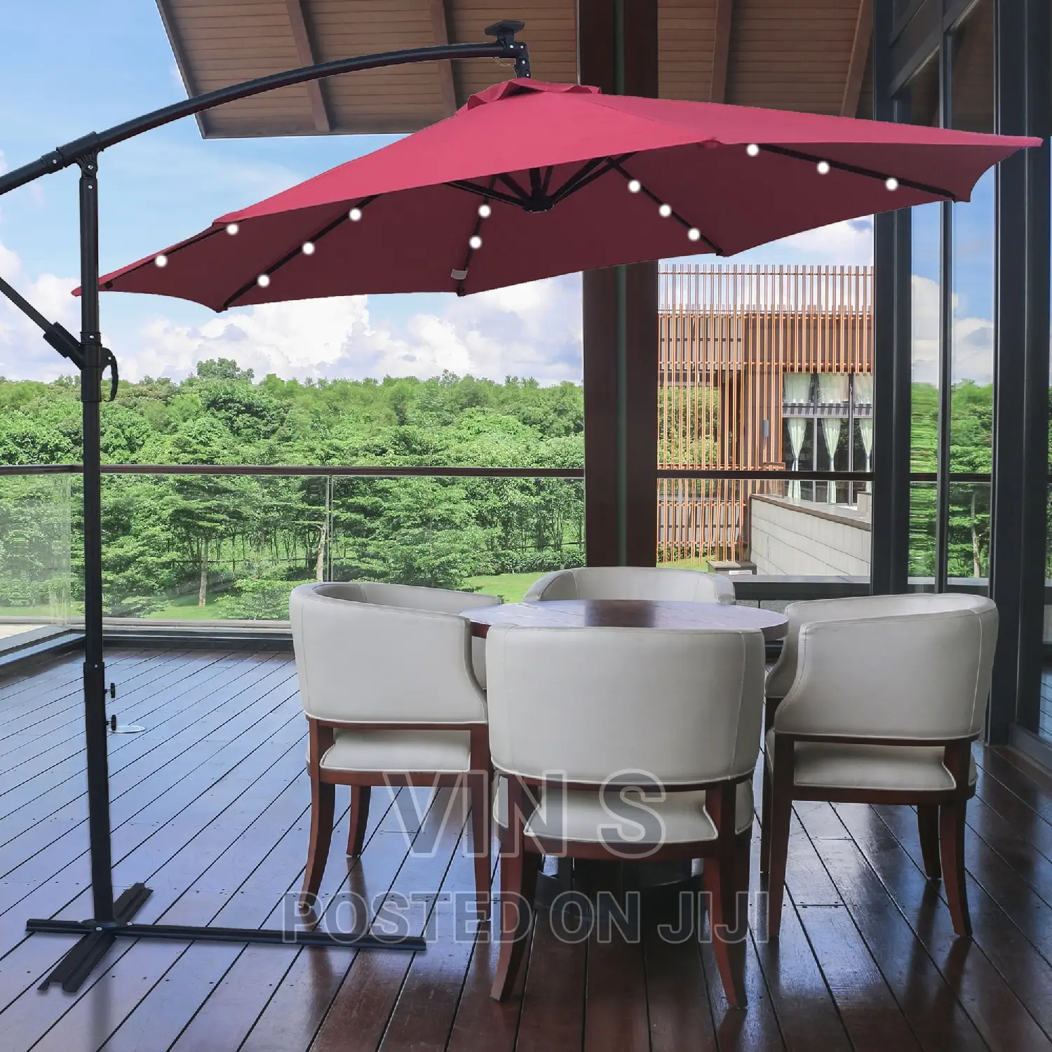 Cantilever Umbrellas< Solar-Led Cantilever Umbrellas, Patio