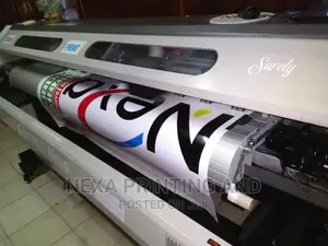 Banner and Sticker.