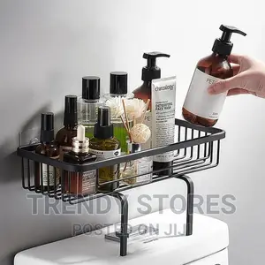 Bathroom Above the Toilet Rack