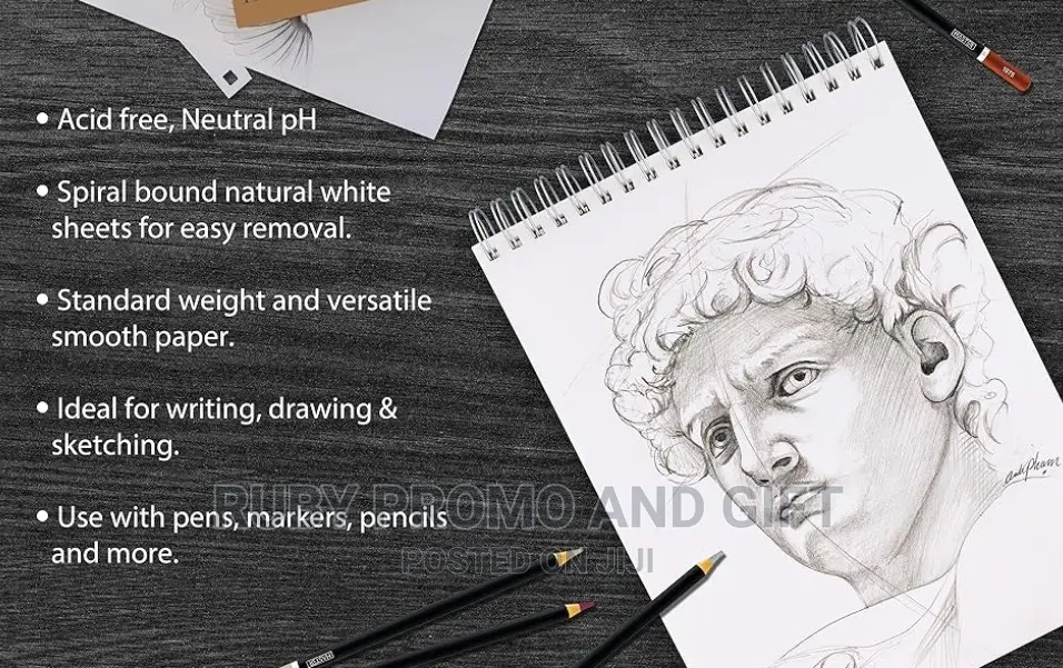 3 Pack Professional A3 Sketch Book