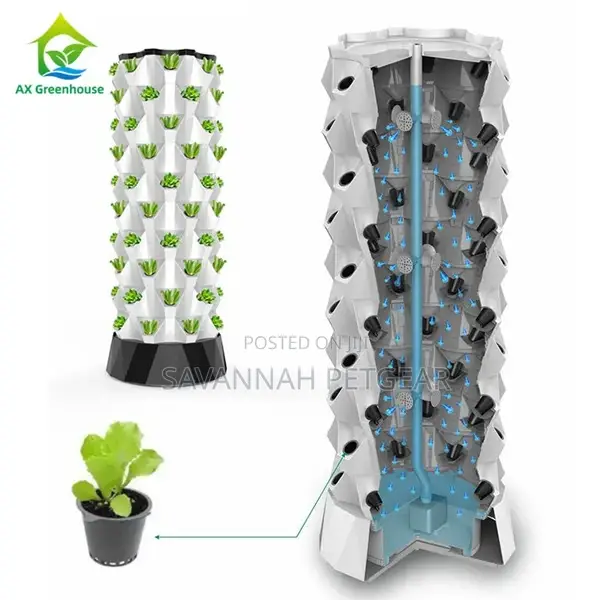 Garden Tower Aeroponics Growing Vegetable Aeroponic Tower