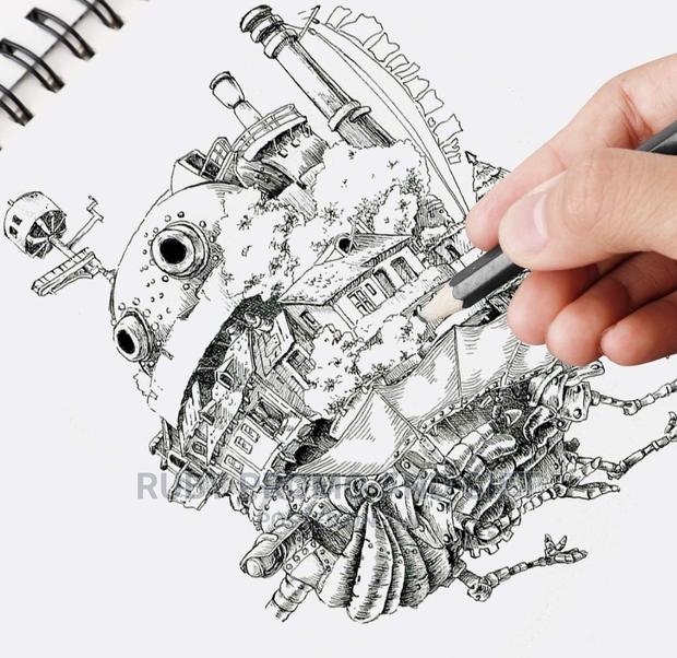 High Quality 3 Pack Artist A1 Sketch Book - thumbnail 4