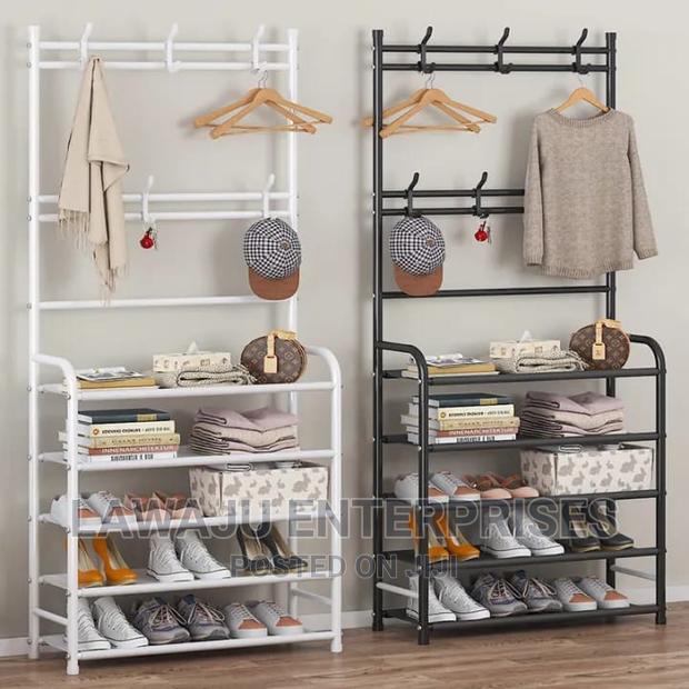 Multifunctional 5 Tier Shoe Rack Organizer - main view