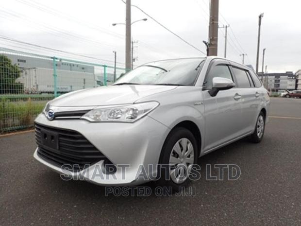 Toyota Corolla Fielder 2016 Silver - thumbnail 4