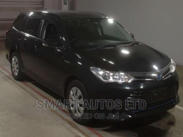 Toyota Corolla Fielder 2016 Black - thumbnail 3