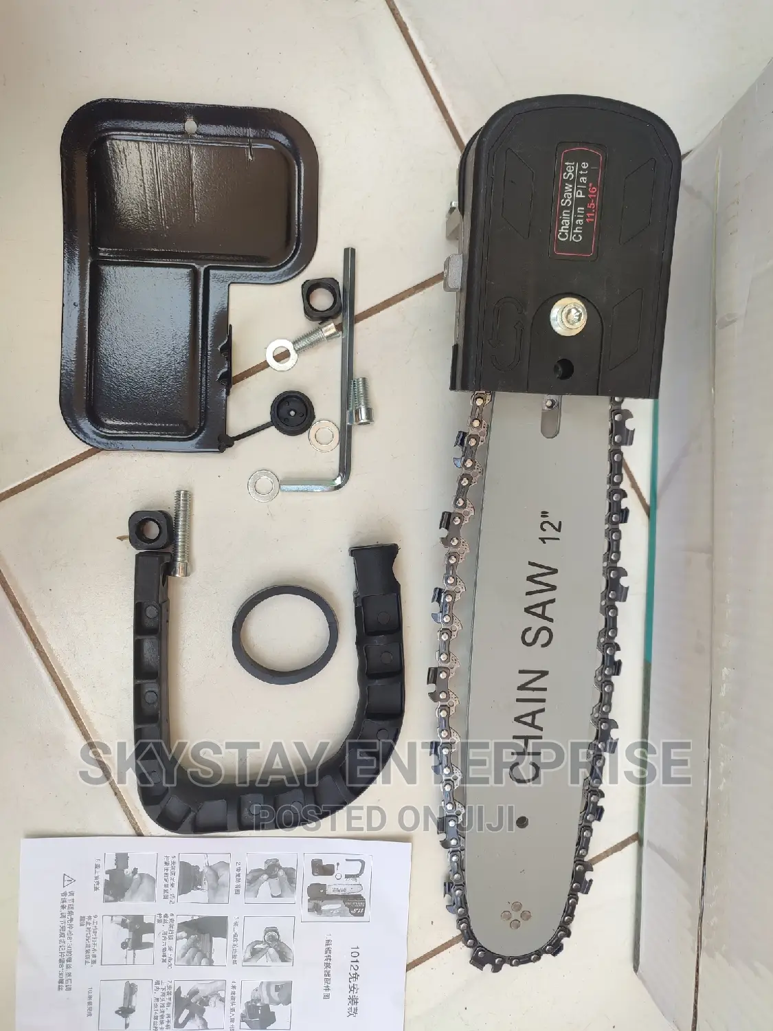 Angle Grinder Chainsaw Attachment Kit
