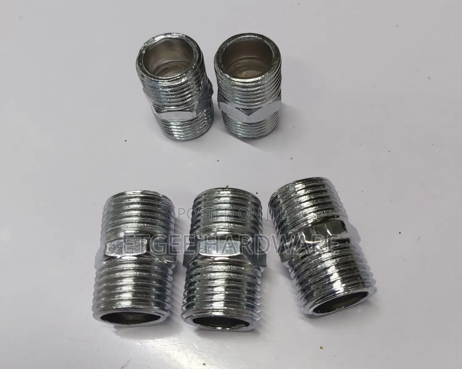 Chrome Nipple Fitting