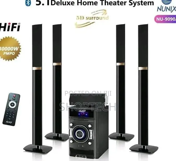 Nunix 9090a 5.1 Deluxe Home Theatre System