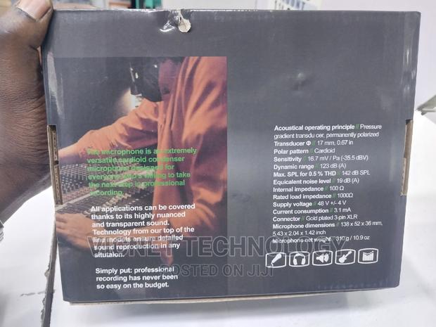 Cardiod Studio Recording Microphone - thumbnail 3