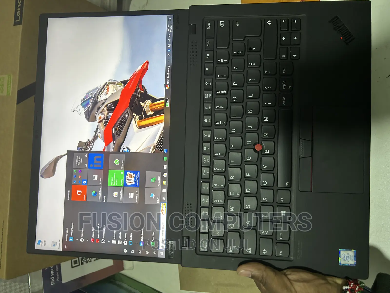 New Laptop Lenovo ThinkPad X1 Carbon 16GB Intel Core I7 SSD 512GB