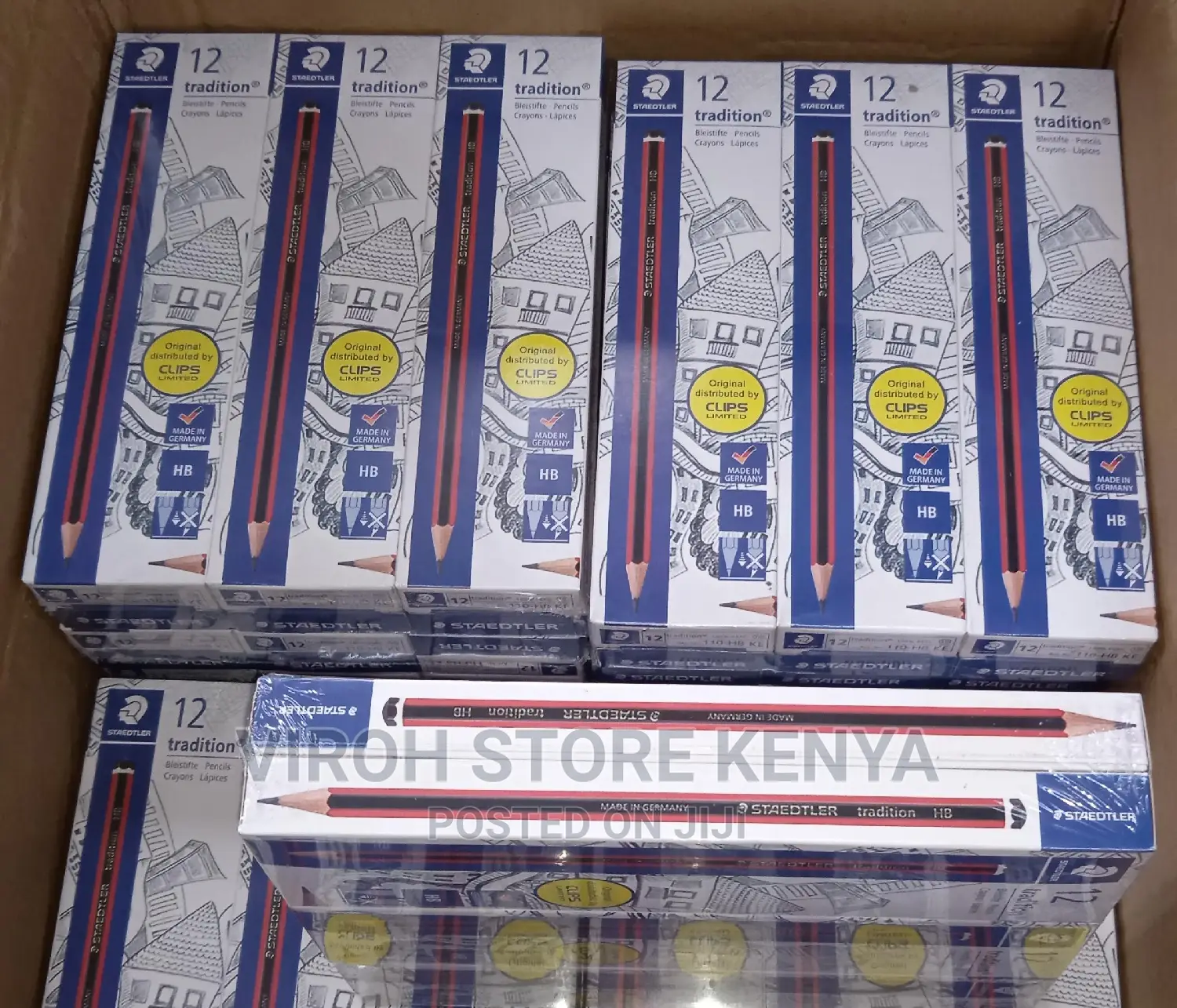 Steadler Pencils Available 12pcs