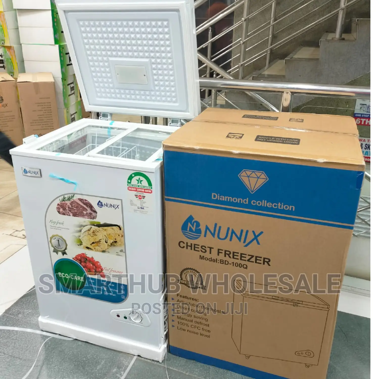 100litres Nunix Chest Freezer Brand Freezer