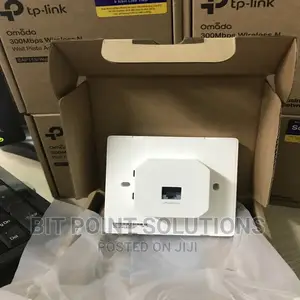 Tplink Wall Plate Wifi Access Point EAP 115 Inwall 300mbps